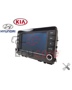 Reparación navegador KIA PICANTO 96550-B90004X, 96550B90004X, 96550-B90014X, 96550B90014X, LAN6000EHIA