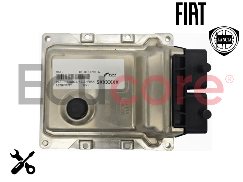 Reparación de Centralita de motor (errores de cilindros P0300, P0301, P0302, P0303 y P0304) Fiat: 500, 500X, Fiorino, Panda, Punto, Qubo y Lancia: Ypsilon 9GF MAGNETI MARELLI