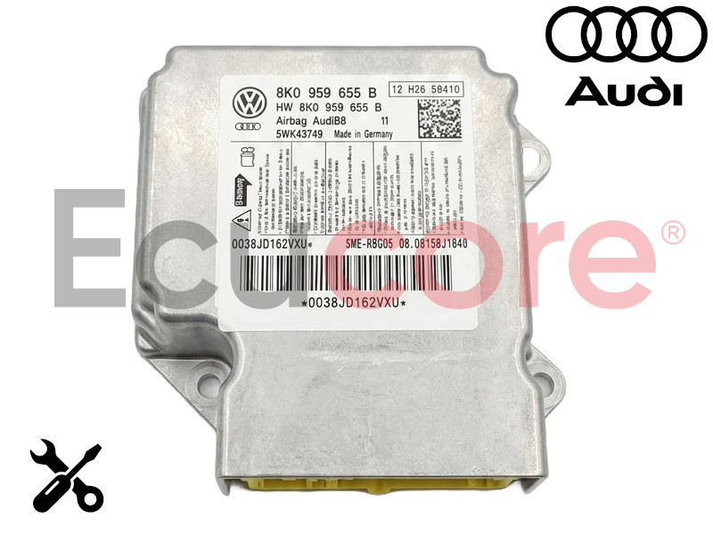 Reparación de Airbag Audi A4 y A5 (8K0959655B | 5WK43749) 