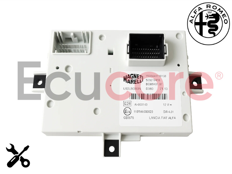 Reparación BCM 940 de Alfa Romeo Giulietta: Fallos de limpiaparabrisas, luces, B1018, B102013, B102113, B10AA55