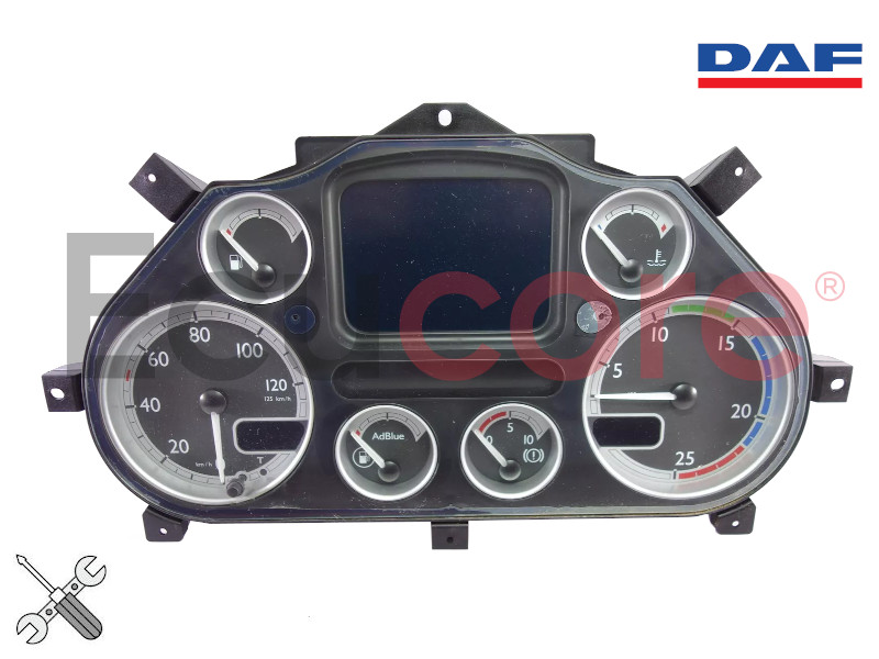 Reparación pantalla / display de cuadro de instrumentos de DAF series CF, LF y XF