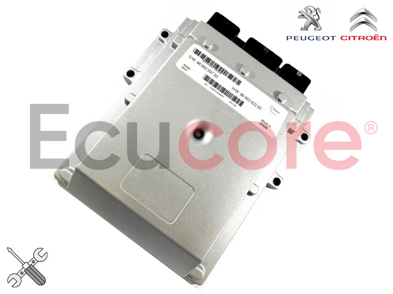 CENTRALITA DE MOTOR ECU PSA (CITROEN / PEUGEOT) DCU-102 BOXER, JUMPER Y DUCATO REMANUFACTURADA