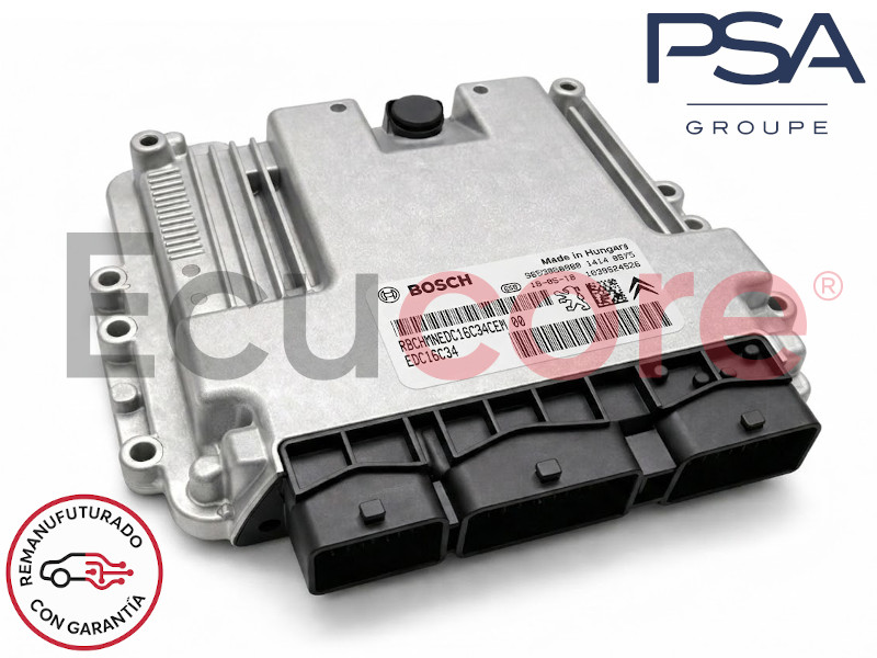 Centralita Bosch EDC16C34 1.6 HDi: Solución Plug & Play para PSA, Citroën y Peugeot