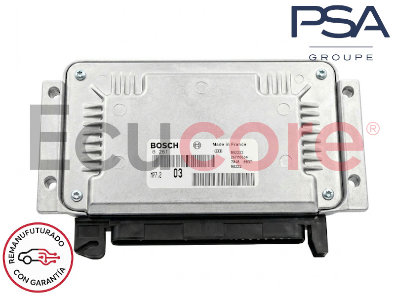 ¿Fallo de motor en tu Citroën o Peugeot (1997-2003)? Recupera tu coche con nuestra Bosch MP 7.2 Plug & Play