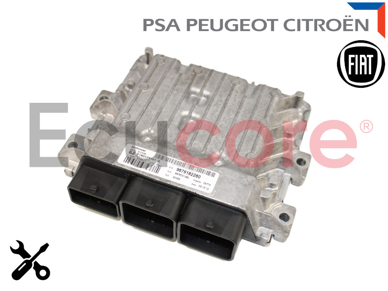 ECU CONTINENTAL SID208 remanufacturada plug&play: conectar y arrancar para Citroen Jumper, Peugeot Boxer y Fiat Ducato